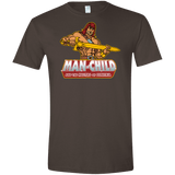 T-Shirts Dark Chocolate / S Man Child Men's Semi-Fitted Softstyle