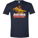 T-Shirts Navy / X-Small Man Child Men's Semi-Fitted Softstyle