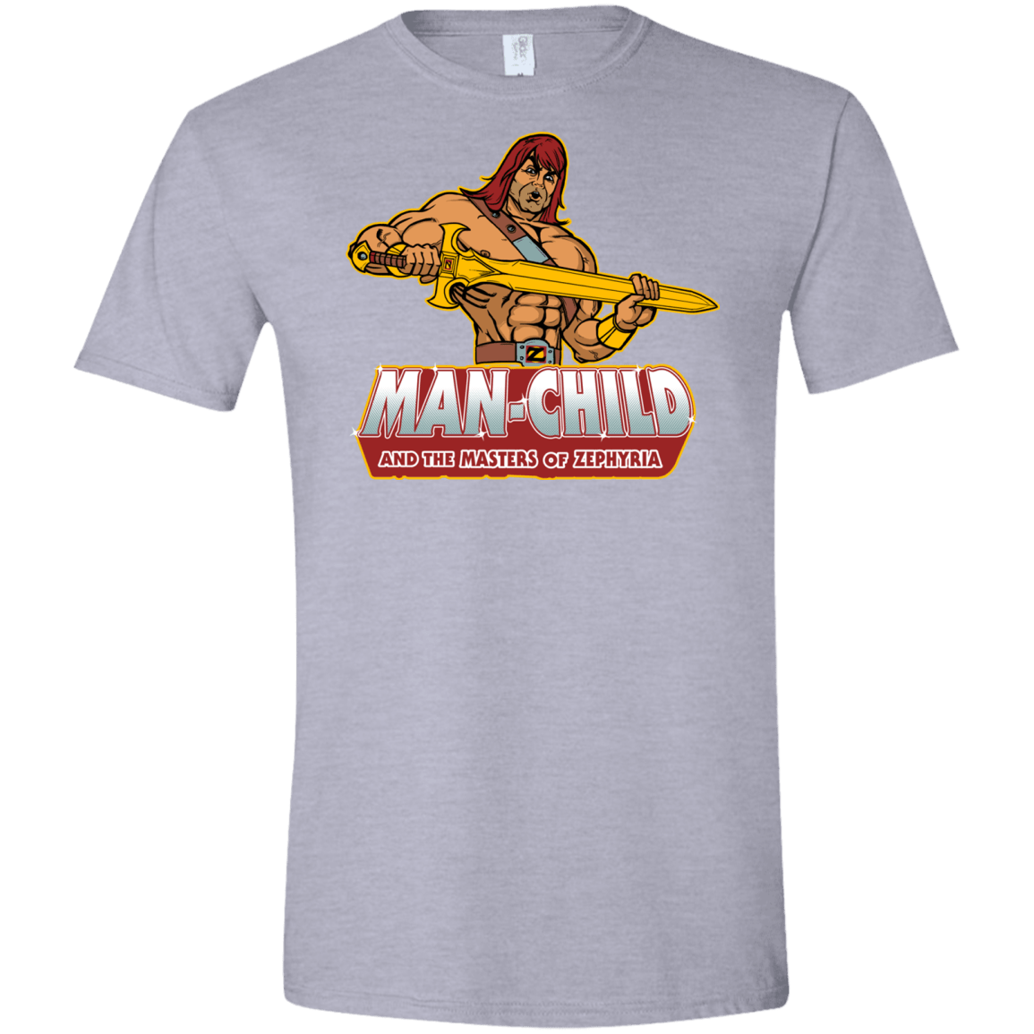 T-Shirts Sport Grey / X-Small Man Child Men's Semi-Fitted Softstyle