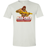 T-Shirts White / X-Small Man Child Men's Semi-Fitted Softstyle