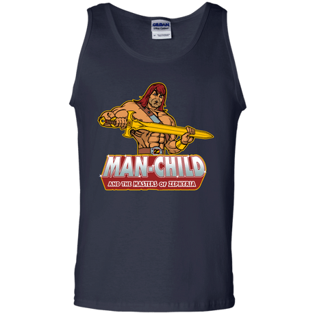 T-Shirts Navy / S Man Child Men's Tank Top