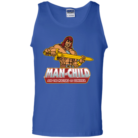 T-Shirts Royal / S Man Child Men's Tank Top