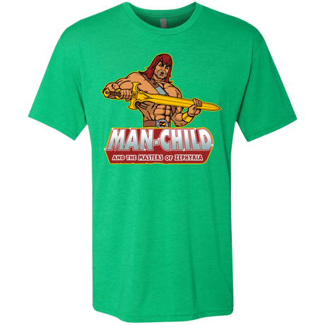 T-Shirts Envy / S Man Child Men's Triblend T-Shirt