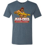 T-Shirts Indigo / S Man Child Men's Triblend T-Shirt