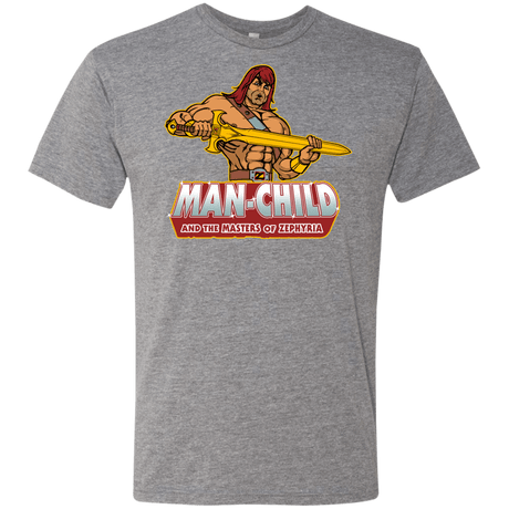 T-Shirts Premium Heather / S Man Child Men's Triblend T-Shirt