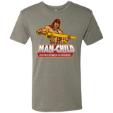 T-Shirts Venetian Grey / S Man Child Men's Triblend T-Shirt