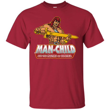 T-Shirts Cardinal / S Man Child T-Shirt
