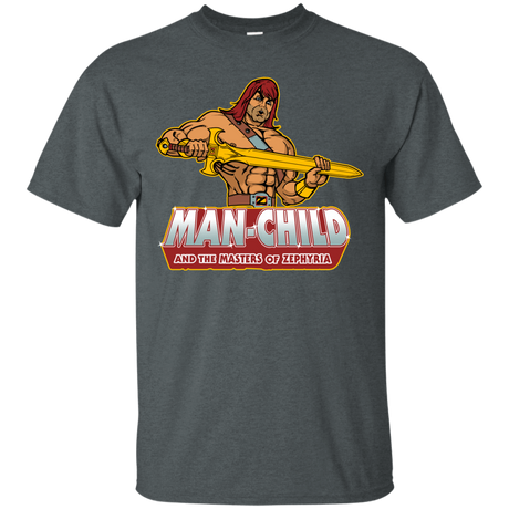 T-Shirts Dark Heather / S Man Child T-Shirt