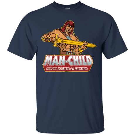 T-Shirts Navy / S Man Child T-Shirt