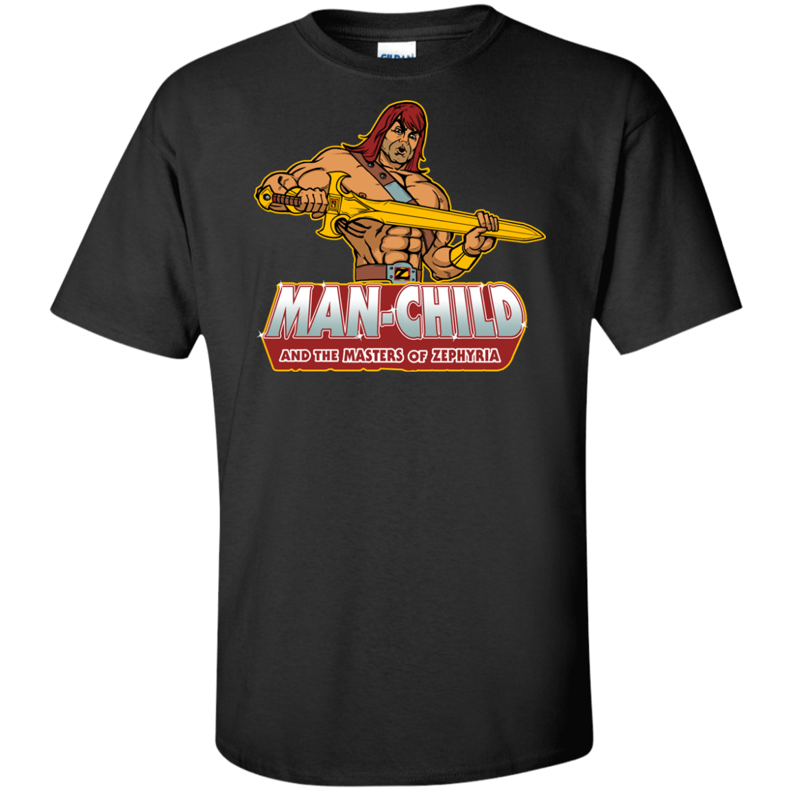 T-Shirts Black / XLT Man Child Tall T-Shirt