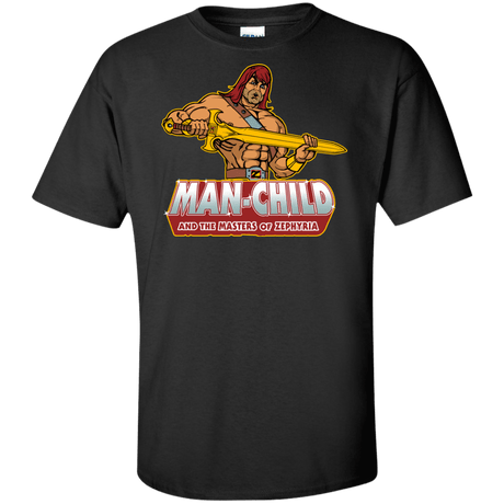 T-Shirts Black / XLT Man Child Tall T-Shirt