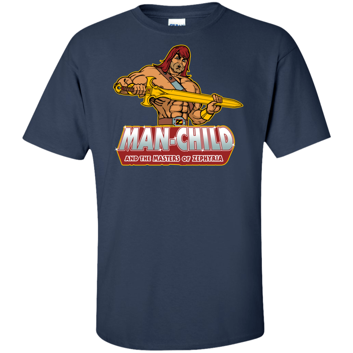 T-Shirts Navy / XLT Man Child Tall T-Shirt