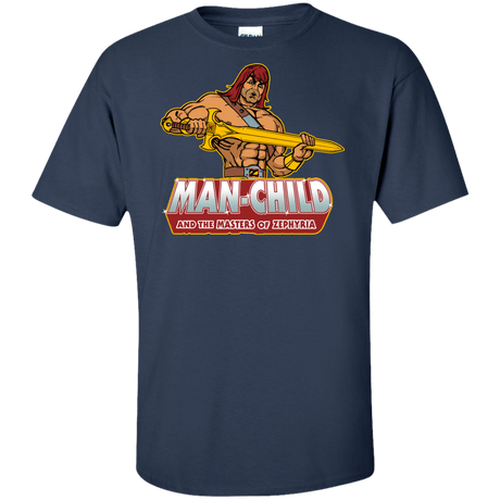 T-Shirts Navy / XLT Man Child Tall T-Shirt