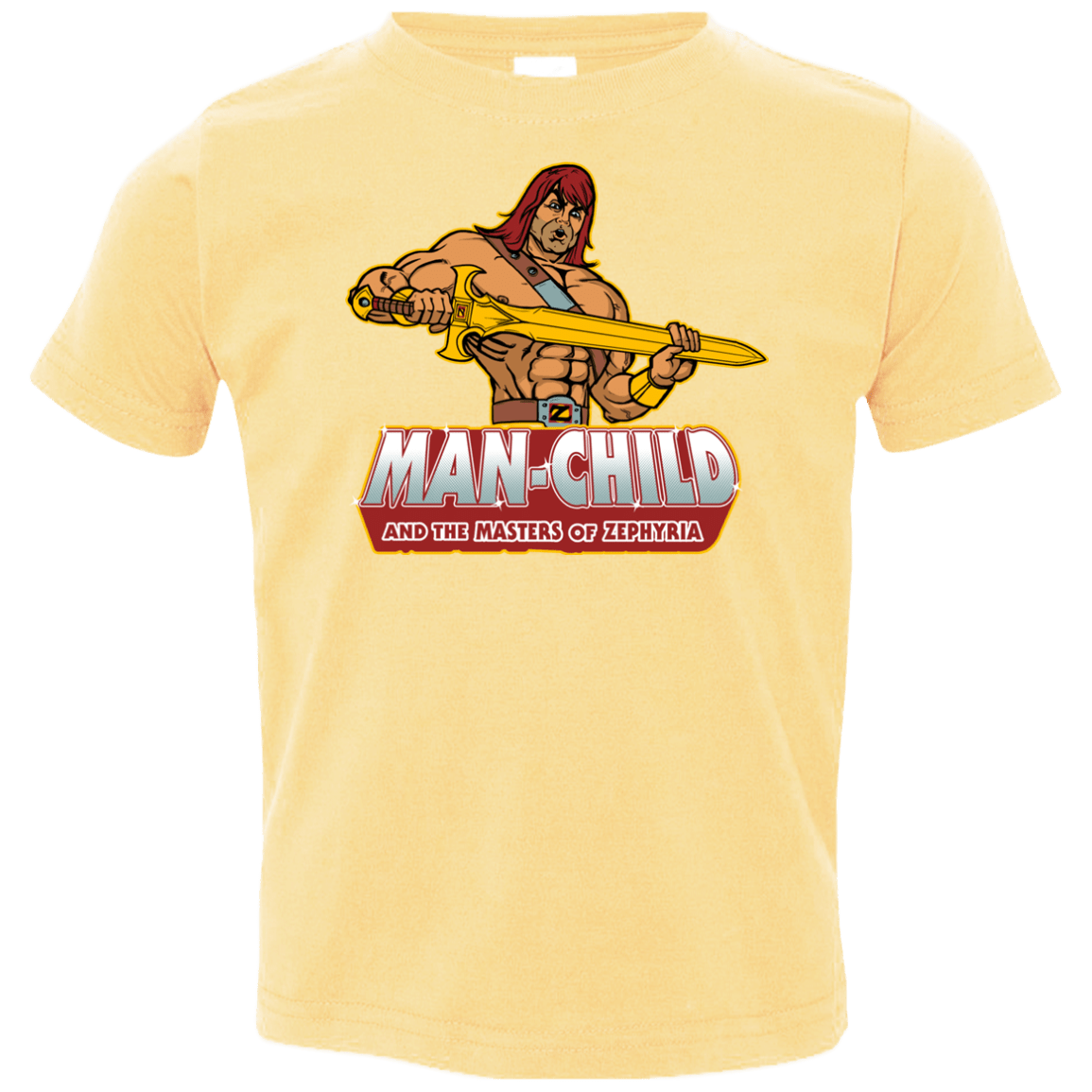 T-Shirts Butter / 2T Man Child Toddler Premium T-Shirt