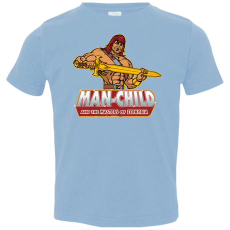 T-Shirts Light Blue / 2T Man Child Toddler Premium T-Shirt