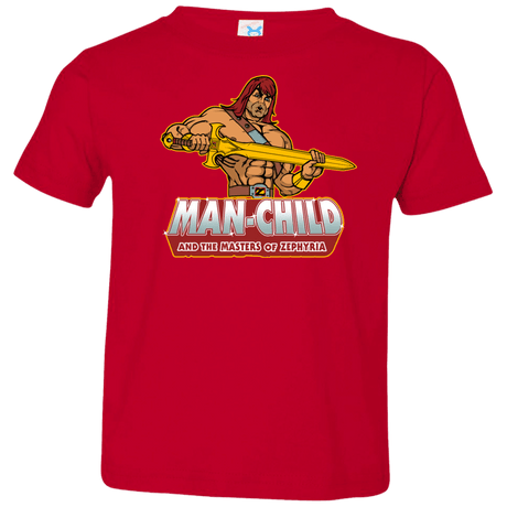 T-Shirts Red / 2T Man Child Toddler Premium T-Shirt