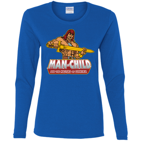 T-Shirts Royal / S Man Child Women's Long Sleeve T-Shirt