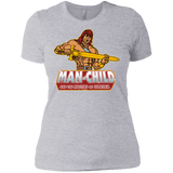 T-Shirts Heather Grey / X-Small Man Child Women's Premium T-Shirt