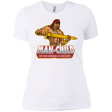 T-Shirts White / X-Small Man Child Women's Premium T-Shirt