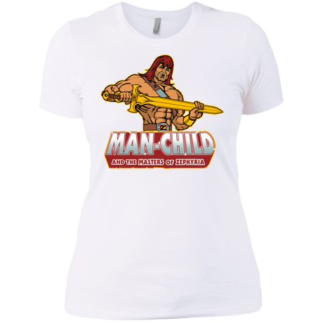 T-Shirts White / X-Small Man Child Women's Premium T-Shirt