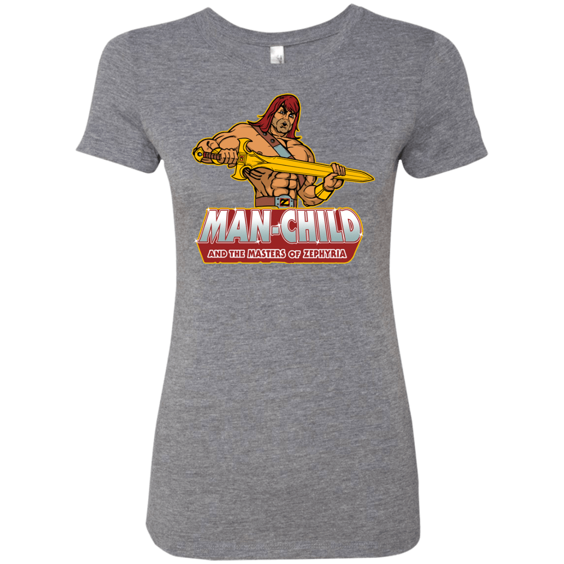 T-Shirts Premium Heather / S Man Child Women's Triblend T-Shirt