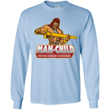 T-Shirts Light Blue / YS Man Child Youth Long Sleeve T-Shirt