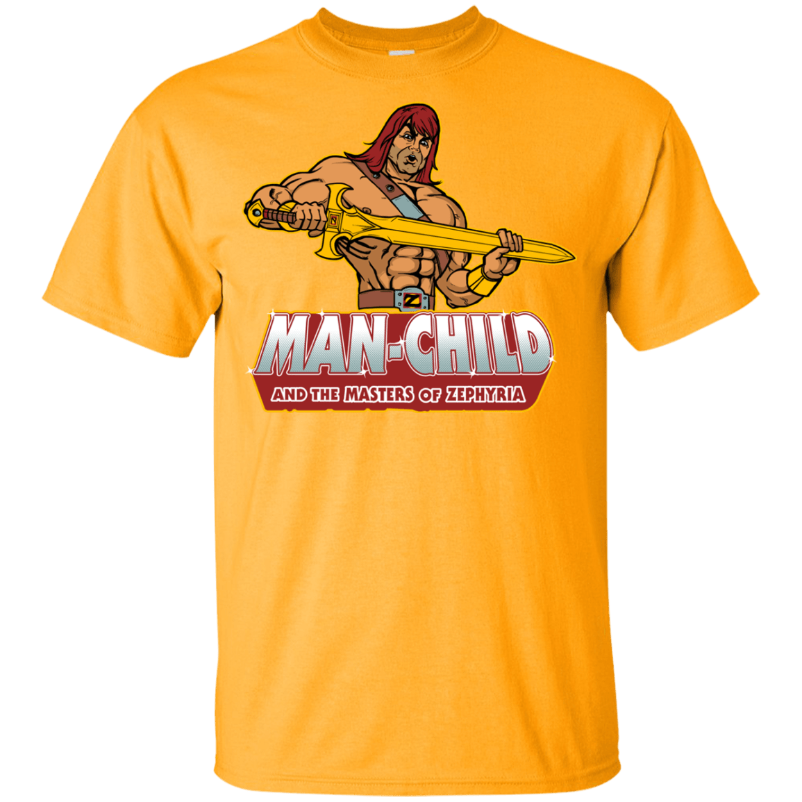 T-Shirts Gold / YXS Man Child Youth T-Shirt