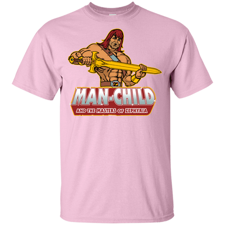 T-Shirts Light Pink / YXS Man Child Youth T-Shirt