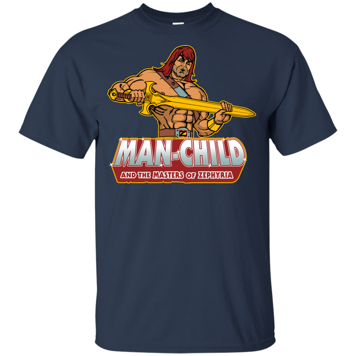 T-Shirts Navy / YXS Man Child Youth T-Shirt