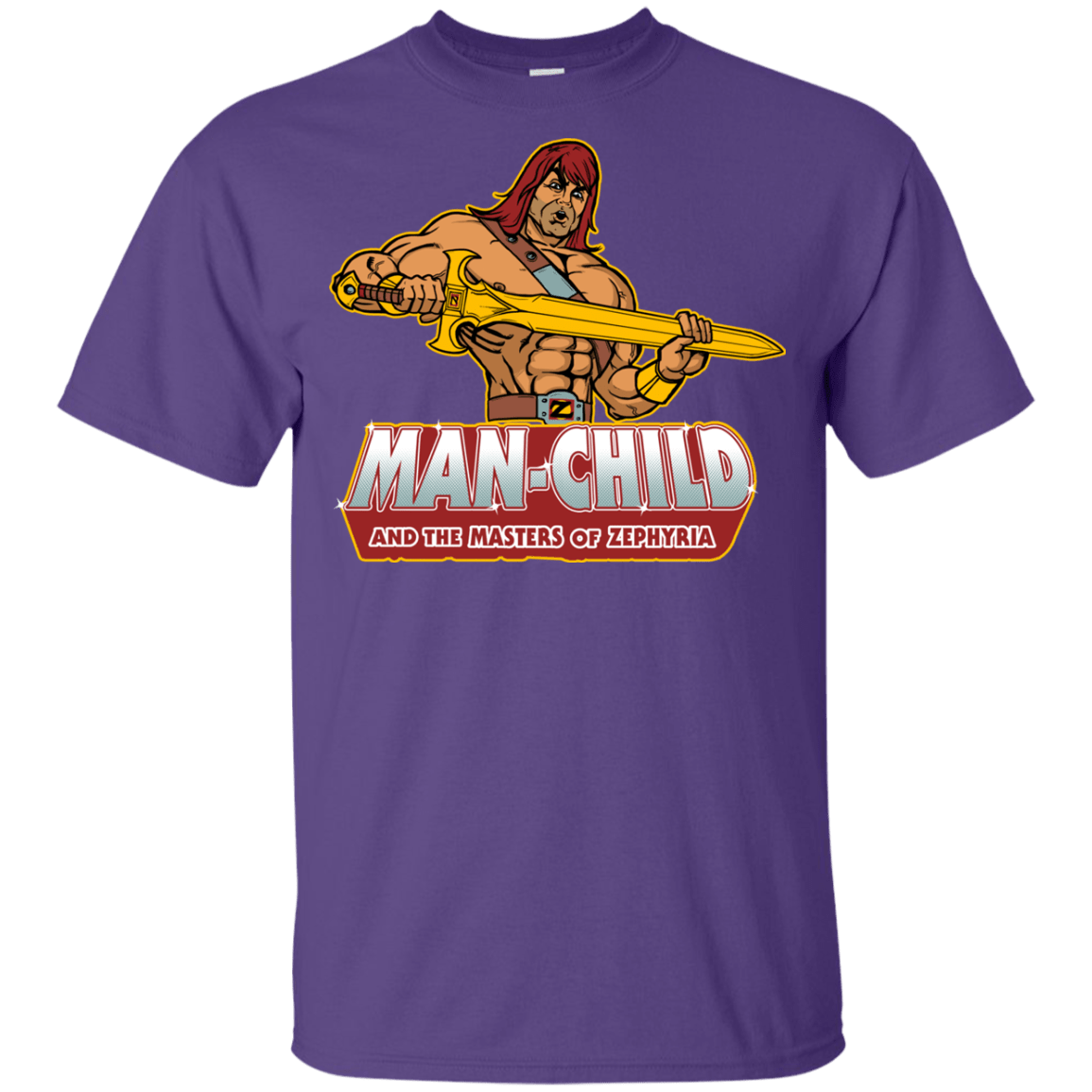 T-Shirts Purple / YXS Man Child Youth T-Shirt