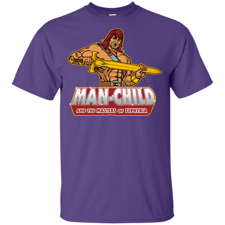 T-Shirts Purple / YXS Man Child Youth T-Shirt