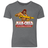 T-Shirts Premium Heather / YXS Man Child Youth Triblend T-Shirt