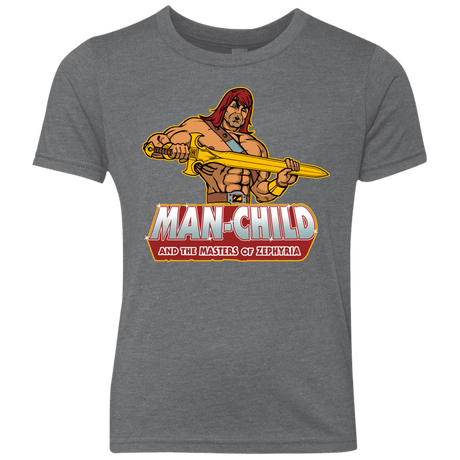 T-Shirts Premium Heather / YXS Man Child Youth Triblend T-Shirt