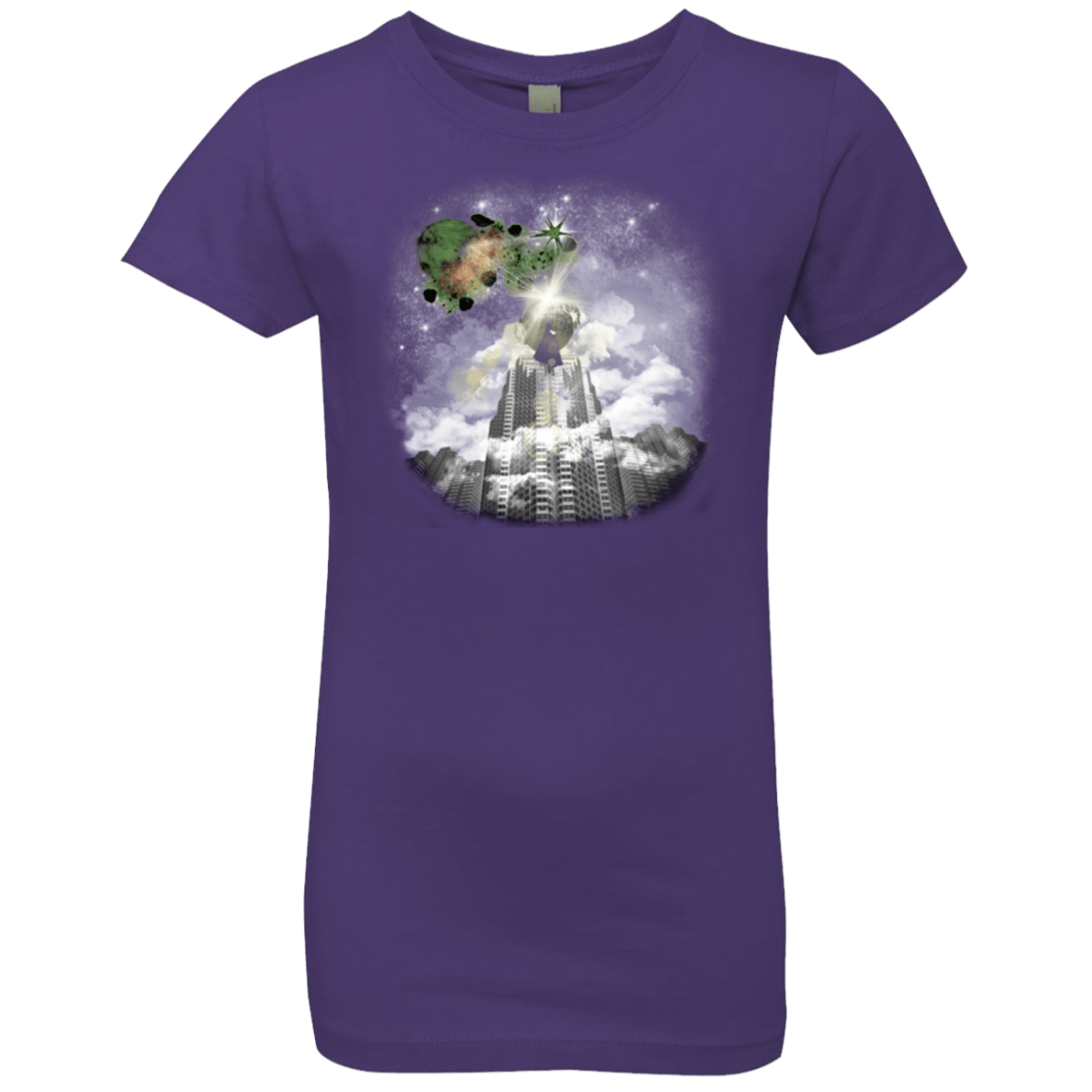 T-Shirts Purple Rush / YXS Man of Tomorrow Girls Premium T-Shirt