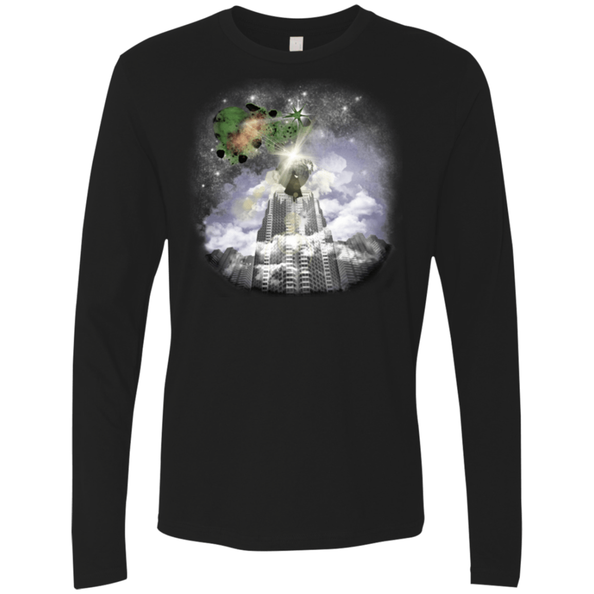 T-Shirts Black / Small Man of Tomorrow Men's Premium Long Sleeve