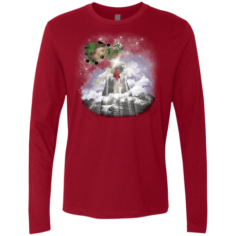 T-Shirts Cardinal / Small Man of Tomorrow Men's Premium Long Sleeve