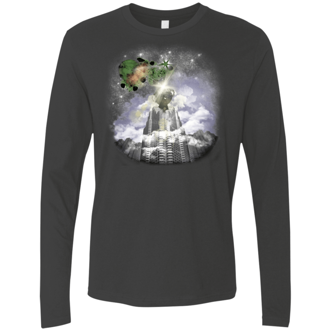 T-Shirts Heavy Metal / Small Man of Tomorrow Men's Premium Long Sleeve