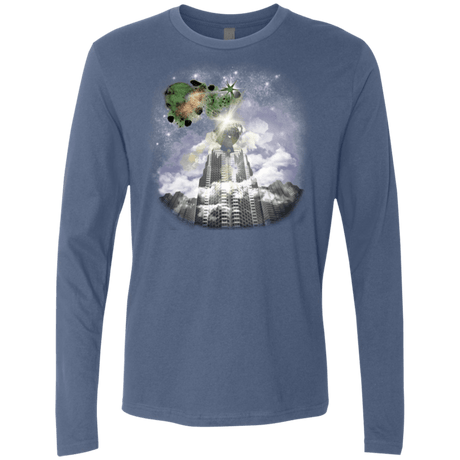 T-Shirts Indigo / Small Man of Tomorrow Men's Premium Long Sleeve