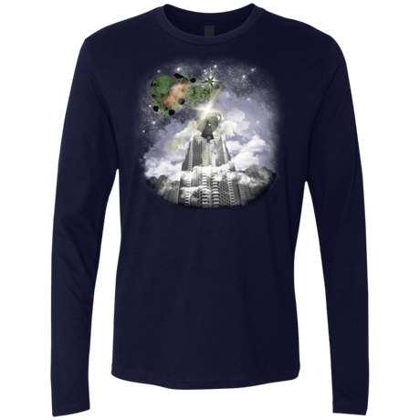 T-Shirts Midnight Navy / Small Man of Tomorrow Men's Premium Long Sleeve