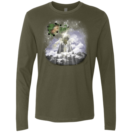 T-Shirts Military Green / Small Man of Tomorrow Men's Premium Long Sleeve