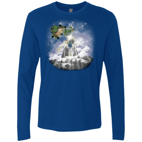 T-Shirts Royal / Small Man of Tomorrow Men's Premium Long Sleeve