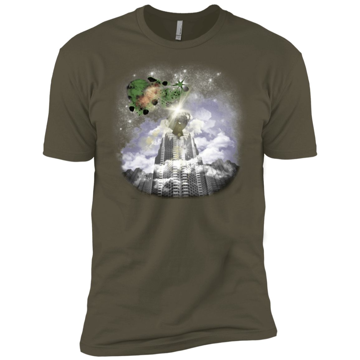 T-Shirts Military Green / X-Small Man of Tomorrow Men's Premium T-Shirt
