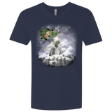 T-Shirts Midnight Navy / X-Small Man of Tomorrow Men's Premium V-Neck