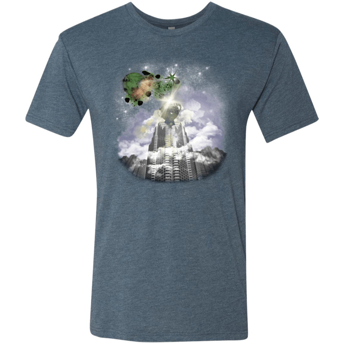 T-Shirts Indigo / Small Man of Tomorrow Men's Triblend T-Shirt