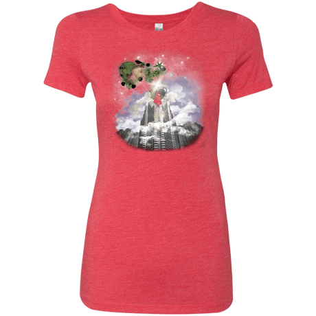 T-Shirts Vintage Red / Small Man of Tomorrow Women's Triblend T-Shirt