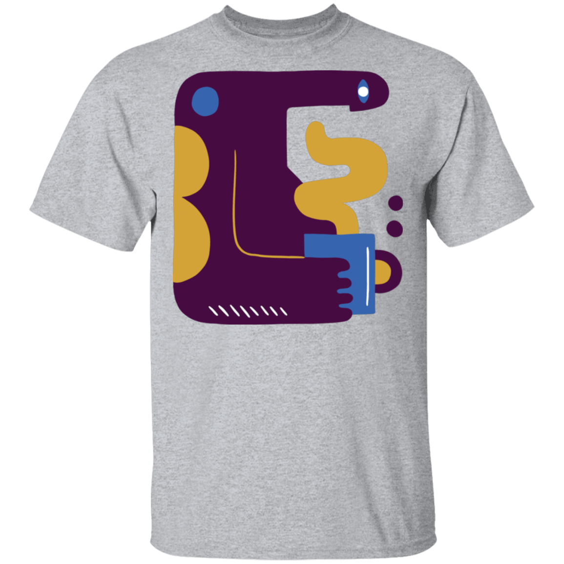 T-Shirts Sport Grey / S Man's Coffee T-Shirt