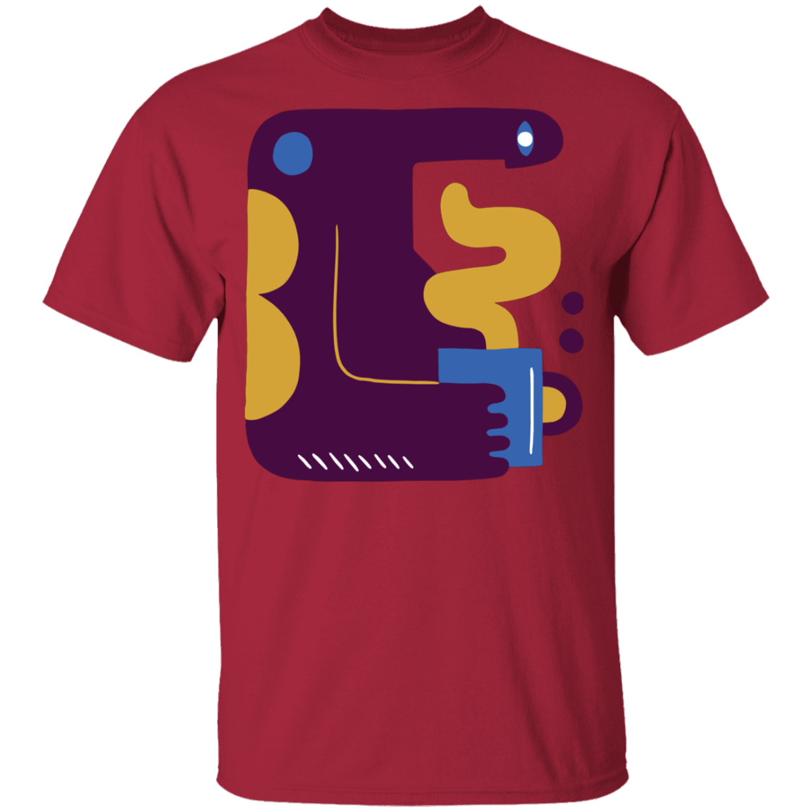 T-Shirts Cardinal / YXS Man's Coffee Youth T-Shirt