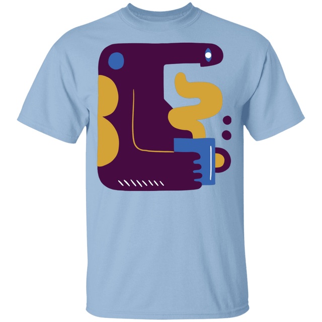 T-Shirts Light Blue / YXS Man's Coffee Youth T-Shirt
