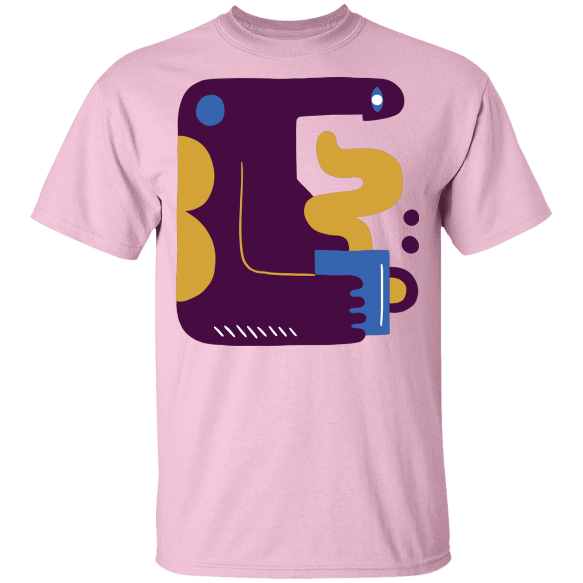 T-Shirts Light Pink / YXS Man's Coffee Youth T-Shirt