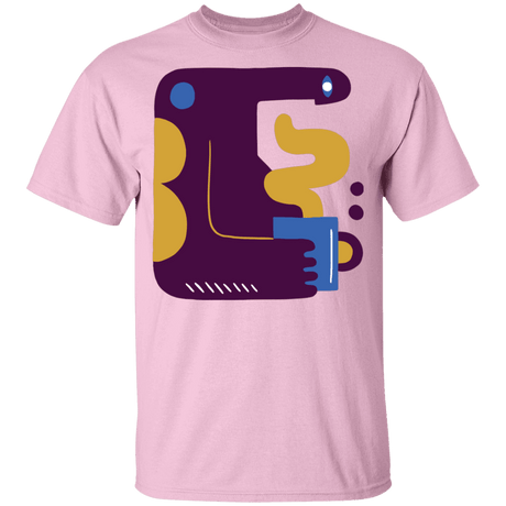 T-Shirts Light Pink / YXS Man's Coffee Youth T-Shirt